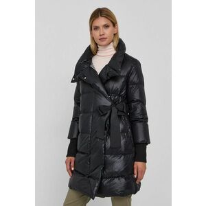 Páperová bunda MAX&Co. dámska, čierna farba, zimná vyobraziť