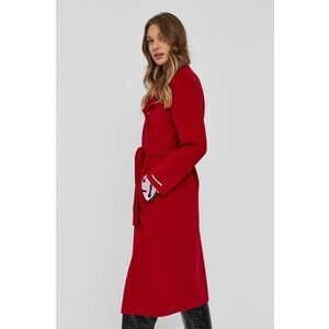 Kabát Marella dámsky, červená farba, prechodný vyobraziť