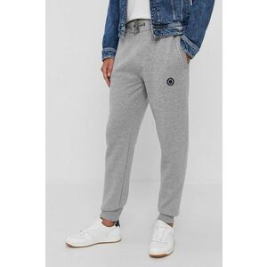 Nohavice Pepe Jeans Aaron pánske, šedá farba, jednofarebné vyobraziť