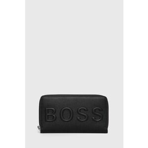 Peňaženka Boss dámska, čierna farba vyobraziť