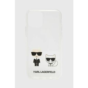 Puzdro na mobil Karl Lagerfeld iPhone 11 Pro priehľadná farba vyobraziť