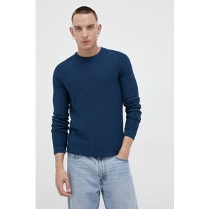 Bavlnený sveter Tom Tailor pánsky, tyrkysová farba vyobraziť