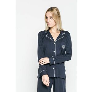 Pyžamo Lauren Ralph Lauren dámska, tmavomodrá farba vyobraziť