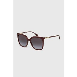 Slnečné okuliare Burberry 0BE4347 dámske, hnedá farba vyobraziť