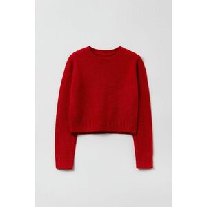 Detský sveter OVS červená farba, ľahký vyobraziť