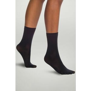 Ponožky Wolford dámske, čierna farba vyobraziť