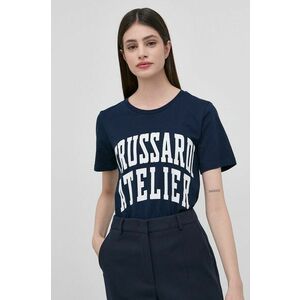 Trussardi - Bavlnené tričko vyobraziť