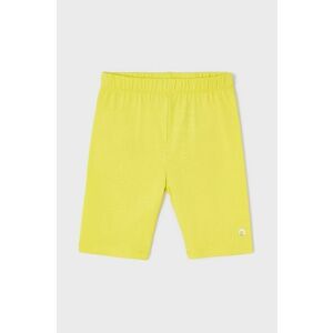 Detské krátke nohavice Mayoral žltá farba, jednofarebné vyobraziť