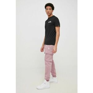 Nohavice adidas Originals Adicolor HE6988 pánske, ružová farba, jednofarebné vyobraziť