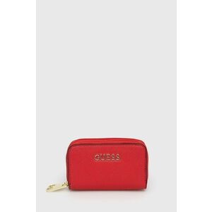 Peňaženka Guess dámska, červená farba vyobraziť
