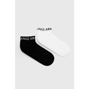 Ponožky Armani Exchange pánske, biela farba vyobraziť