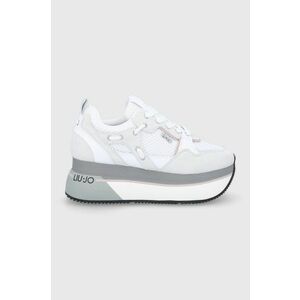 Topánky Liu Jo Liu Jo Super Maxi Wonder 5 biela farba, na platforme vyobraziť