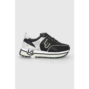 Topánky Liu Jo Liu Jo Maxi Wonder 20 čierna farba, na platforme vyobraziť