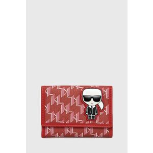Peňaženka Karl Lagerfeld dámska, červená farba vyobraziť