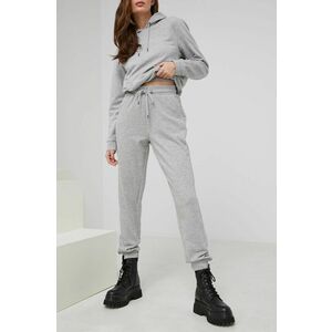 Nohavice Answear Lab dámske, šedá farba, melanžové vyobraziť