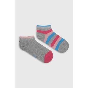 Detské ponožky Tommy Hilfiger šedá farba vyobraziť