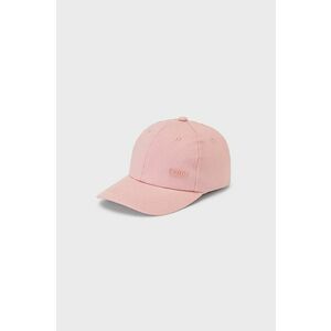 Detská čiapka Mayoral ružová farba, jednofarebná vyobraziť