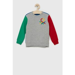 Detská bavlnená mikina United Colors of Benetton s potlačou vyobraziť