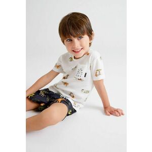 Detské tričko Mayoral béžová farba, vzorované vyobraziť