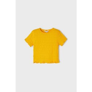 Detské tričko Mayoral oranžová farba, vyobraziť
