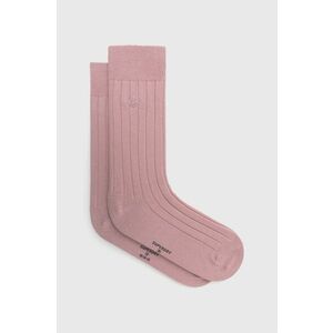 Ponožky Superdry pánske, ružová farba vyobraziť