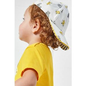 Detská čiapka Mayoral biela farba, vzorovaná vyobraziť
