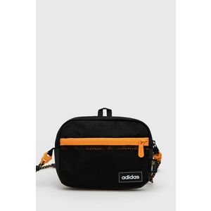 Malá taška adidas HC4774 čierna farba vyobraziť