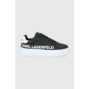 Topánky Karl Lagerfeld Maxi Kup čierna farba, vyobraziť