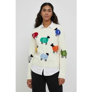 Vlnený sveter United Colors of Benetton dámsky, , vyobraziť