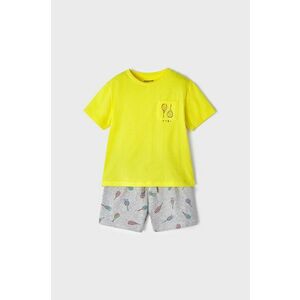 Detské pyžamo Mayoral žltá farba, vzorované vyobraziť