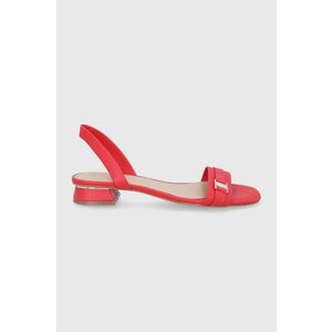 Sandále Aldo Crescenta dámske, červená farba, vyobraziť