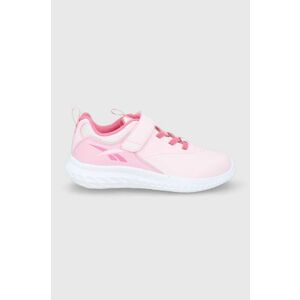 Detské topánky Reebok Reebok Rush Runner GV9995 ružová farba vyobraziť