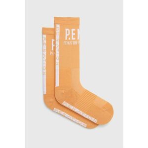Ponožky P.E Nation dámske, oranžová farba vyobraziť