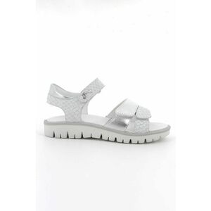 Detské kožené sandále Primigi biela farba vyobraziť
