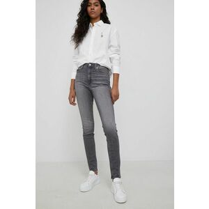 Rifle Calvin Klein Jeans dámske, vysoký pás vyobraziť