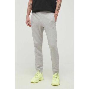 Bavlnené nohavice adidas Originals Adicolor HC5125 pánske, šedá farba, melanžové vyobraziť