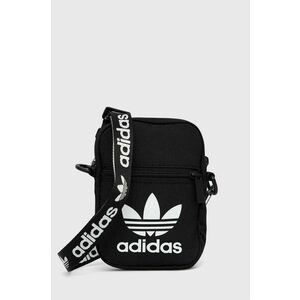 Malá taška adidas Originals Adicolor čierna farba vyobraziť