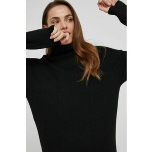 Šaty Answear Lab čierna farba, maxi, oversize vyobraziť