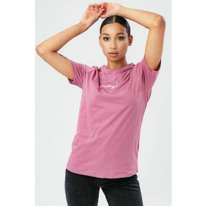 Bavlnené tričko Hype ružová farba, vyobraziť