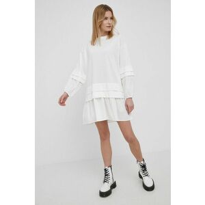 Šaty Vero Moda biela farba, mini, oversize vyobraziť