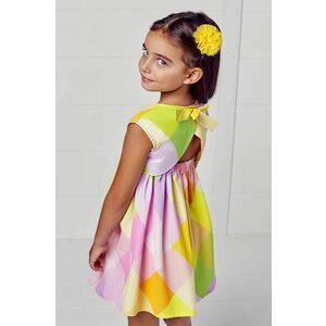 Dievčenské šaty Mayoral mini, áčkový strih vyobraziť