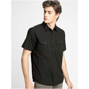 Košeľa short sleeve utility shirt Čierna vyobraziť