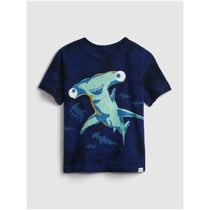 Detské tričko graphic t-shirt Modrá vyobraziť