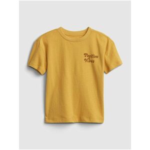 Detské tričko gen good graphic t-shirt Žltá vyobraziť