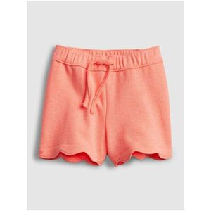 Detské kraťasy scalloped pull-on shorts Oranžová vyobraziť