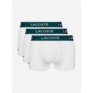 Boxerky pre mužov Lacoste - biela vyobraziť