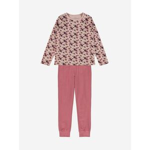 Ružové kvetované dievčenské pyžamo name it Nightset vyobraziť