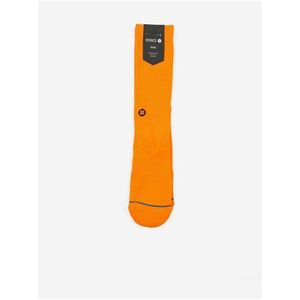 Oranžové pánske rebrované ponožky Stance Icon Florescent vyobraziť