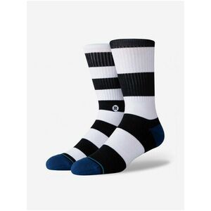 Bielo-čierne pánske vzorované ponožky Stance Mariner vyobraziť