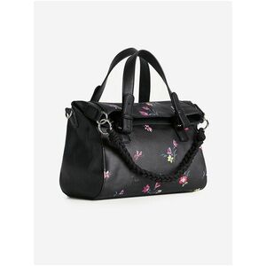 Čierna dámska kvetovaná kabelka Desigual Little Bia Loverty vyobraziť